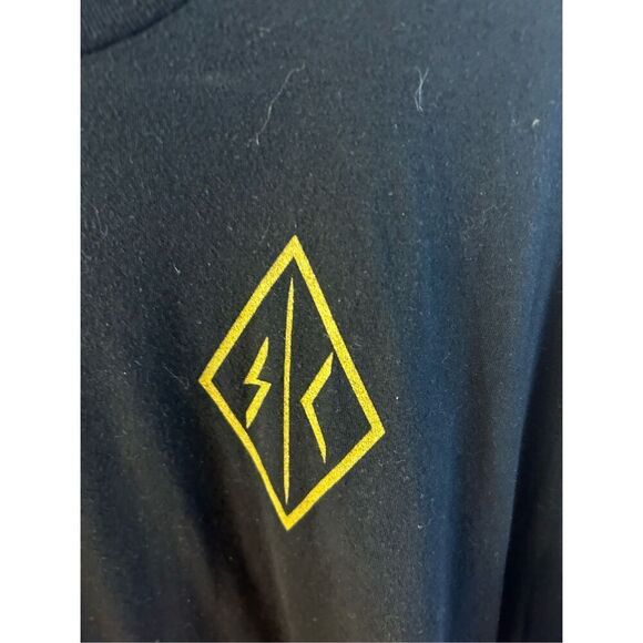 Irregular 1984 tshirt black mens large poly cotton blend - Picture 2 of 6